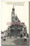 CPA Paris Eglise Saint Etienne du Mont Construit en 1220 rebatie sous Francois Ier en 1517 et termin