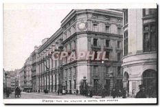 CPA Paris Rue du Louvre Hotel des Posstes