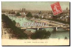 CPA Paris Panorama de la Seine