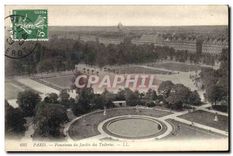 CPA Paris Panorama du Jardin des Tuileries