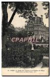 CPA Paris Le Jardin des Tuileries et le Pavillon de Rhona