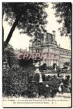 CPA Paris Le Jardin des Tuileries et le Pavillon de Marsan