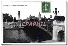 CPA Paris Le Pont Alexandre III