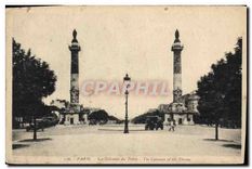 CPA Paris Les Colonnes du Trone