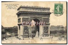 CPA Paris L'Arc de Triomphe