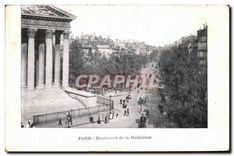 CPA  Paris Boulevard de la Madeleine