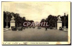 CPA Paris L'Avenue des Champs Elysees