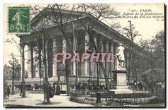 CPA Paris Eglise de la Madeleine et Statue de Jules Simon