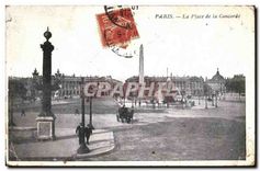 CPA Paris La Place de la Concorde
