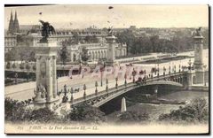 CPA Paris Le Pont Alexandre III
