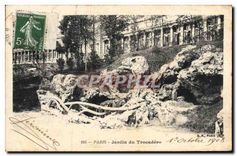 CPA Paris Jardin du Trocadero