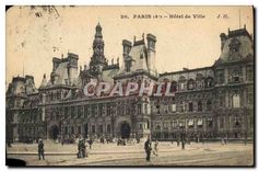 CPA Paris (4e) Hotel de ville