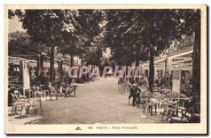 CPA Vichy Allee Principale
