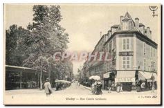 CPA Vichy Rue Cunin Gridaine