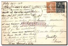 CPA Vichy le casino vu de profil