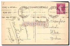 CPA Vichy Un coin du Prc des Celestin