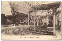 CPA Vichy Le Casino la Veranda