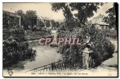 CPA Vichy Nouveau Parc Le Bassin vers les Serres