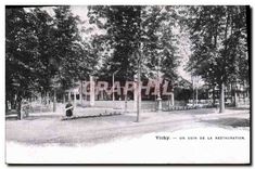CPA Vichy Un Coin de la Restauration