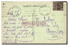 CPA Vichy Source de l'Hopital (Temperature 31) Dabit 2500 litres a l'heure