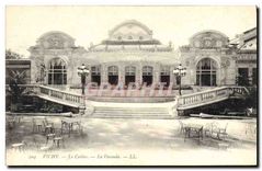 CPA Vichy Le Casino La Veranda