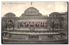 CPA Vichy Facade du Casino