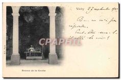 CPA Vichy 27 septembre 1901 Source de la Grotte