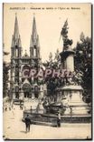 CPA Marseille Monument des Mobiles et Eglise des Reformes