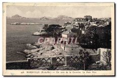 CPA Marseille (B du Rh) Un Coin de la Corniche le Petit Nice