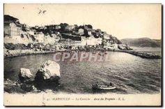 CPA Marseille La Corniche Anse du Prophete