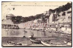 CPA Marseille Promenade de la Corniche Anse du Prophete