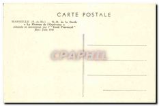 CPA Marseille (B du Rh) N D de la Garde La Flamme de l'Esperance Allumee et entretenue par l'Eveil P