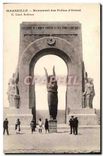 CPA Marseille Monument des Poilus d'Orient