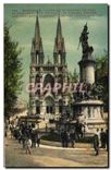 CPA Marseille L'Eglise St Vincent de Paul et Montmartre des Mobiles