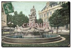 CPA Marseille La Place Estrangin