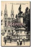 CPA Marseille Eglise St Vincent de Paul et le Monument des Mobiles