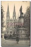 CPA Marseille Eglise des Reformes et Monument des Mobiles des Bouches du Rhone