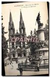 CPA Marseille Eglise des reformes et monument des mobiles