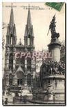 CPA Marseille L'Eglise des Reformes et Monument des Mobiles