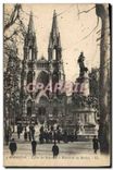 CPA Marseille Eglise des Reformes et Monument des Mobiles