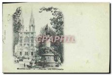 CPA Marseille L'Eglise des Reformes