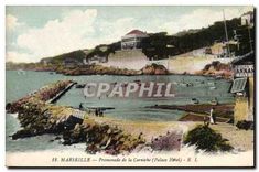 CPA Marseille Promenade de la Corniche (Palace Hotel)