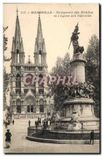 CPA Marseille Monument des Mobiles et l'Eglise des Reformes