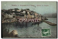 CPA Marseille Promenade de la Corniche Quartier du Prophete