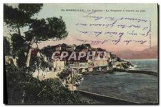 CPA Marseille La Corniche Le Prophete a Travers les pins