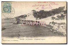 CPA Marseille La Corniche L'Anse du Prophete