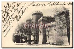 CPA Tarascon Chateau du Roi Rene (cote de la Ville)