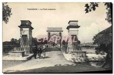 CPA Tarascon Le Pont suspendu