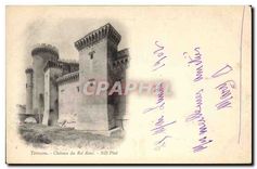CPA Tarascon Chateau du Roi Rene