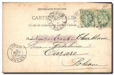 CPA Tarascon Portique de l' Eglise Ste Marthe